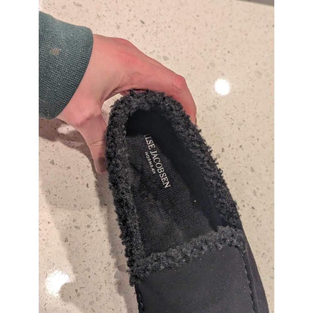 Ilse Jacobsen Hornbaek Tulip Slip On Black Lined Loafers Sneakers Women's Sz 38 - Picture 6 of 9